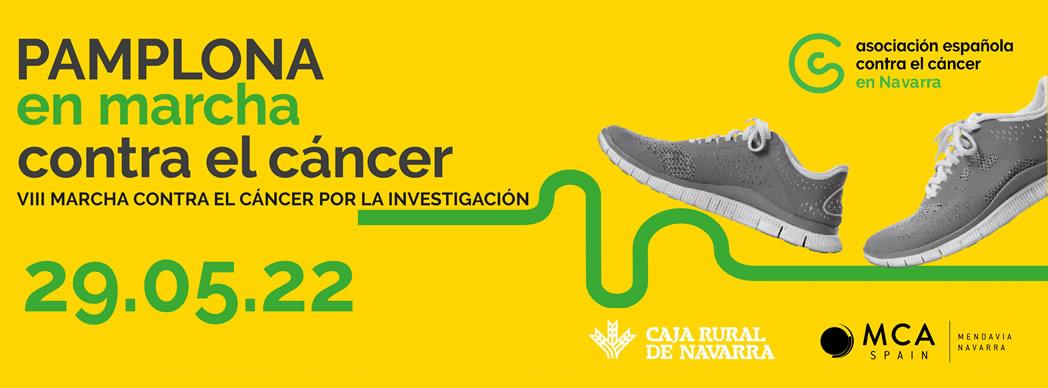 VIII Marcha Contra el Cáncer 2022 en Pamplona