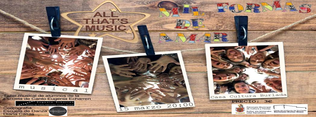 Masterclass y Taller de iniciación al Teatro Musical. Escuela de canto Eugenia Echarren