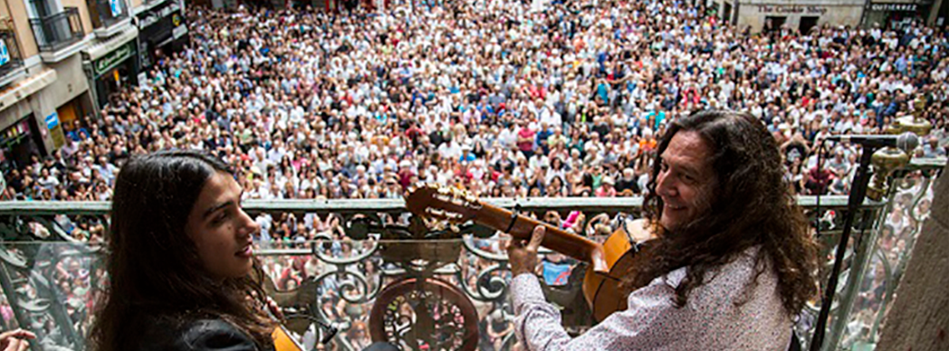 Flamenco en los balcones