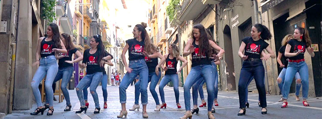 Flashmob Flamenco On fire