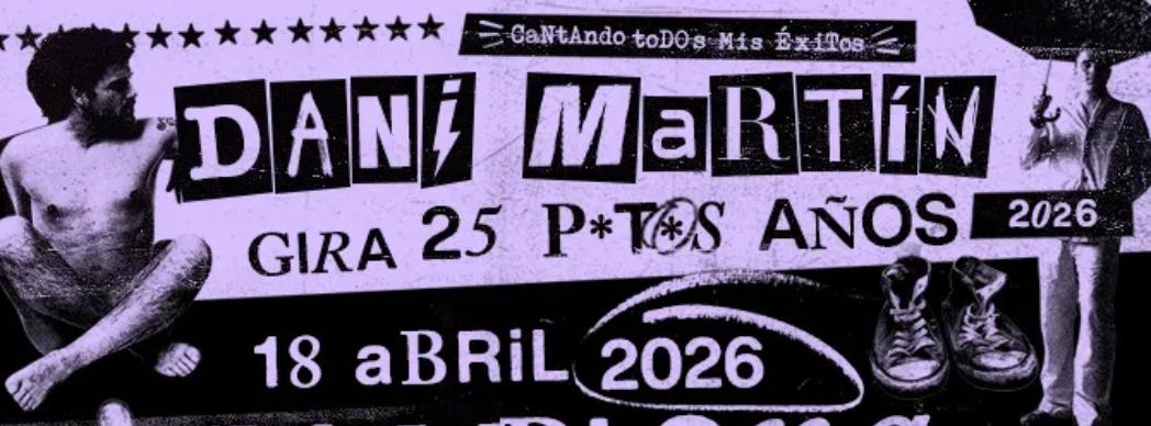 dani martin el canto del loco navarra arena pamplona