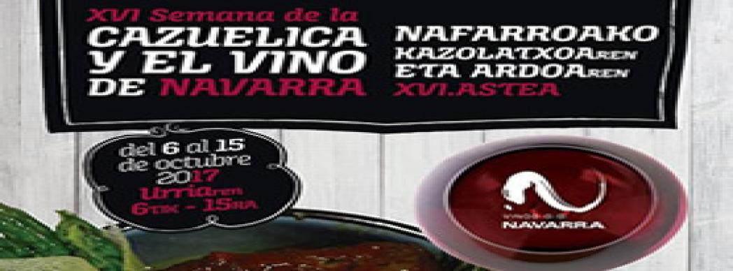 XVI Semana de la Cazuelica y el Vino D.O. Navarra