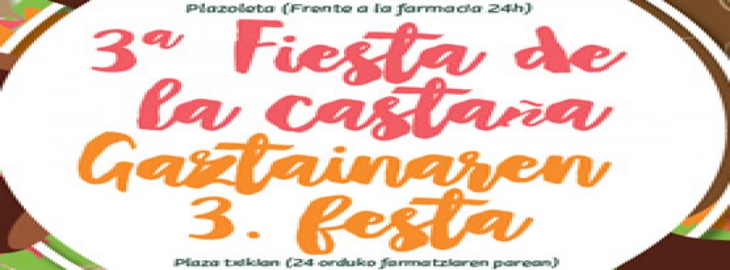 III Fiesta de la Castaña en Erripagaña 2017