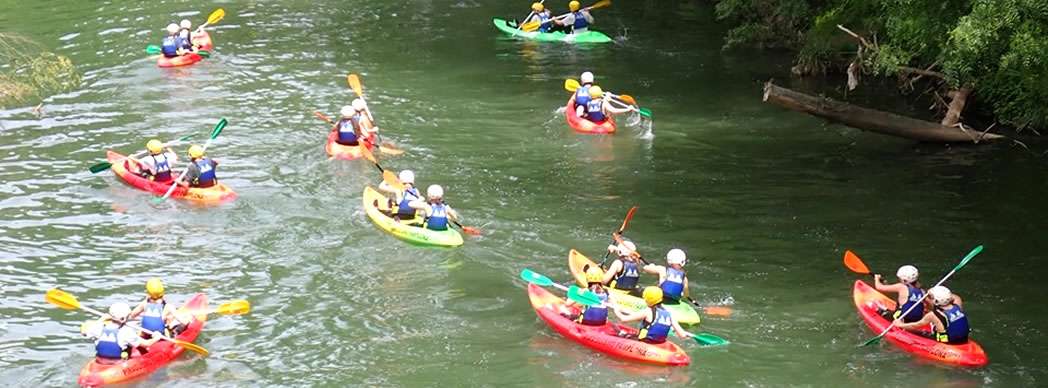Actividad de Kayak en Pamplona