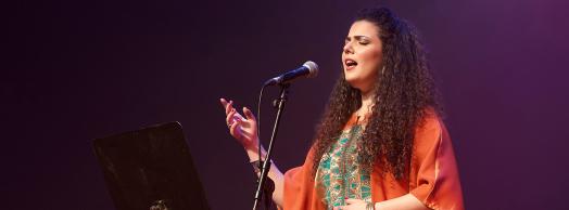 Nai Barghouti en concierto por Palestina: 