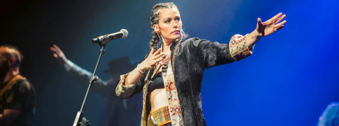Isabel Aaiún en concierto. San Fermín 2026